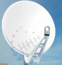 3H-SAT-HQ80G Sehr robuste Präzisions- Sat-Antenne mit...