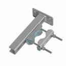 Mastschelle Variante 2, flexibler Wand-Abstand für Mast-Ø 38-60 mm