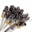 FM - FM Jumperkabel Patchkabel, Cabelcon Stecker, 3fach geschirmtes Kabel, PVC weiß, Klasse A - verschiedene Längen