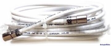 1 m F-Quick-Kabelmodem- u. SAT-Receiver-Anschlusskabel...