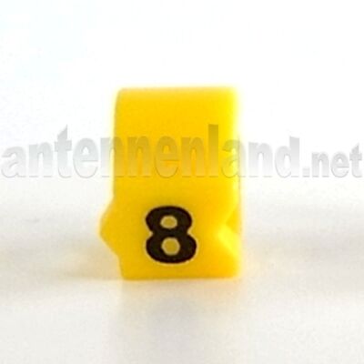 50x STD 15 gelb, Ziffer 8