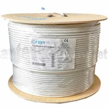 500 m Ören HD 103 (1,0/4,6) PVC weiß, RG6 6,8...