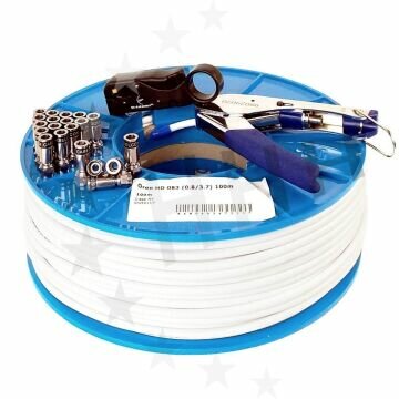 Verkabelung-Set 6.0 (RG59) Quick & Easy