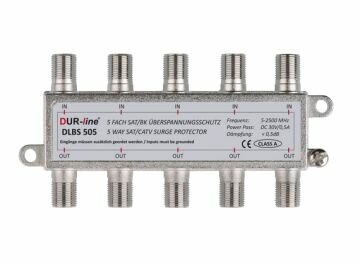 5-fach Überspannungsschutz DLBS 505, 75 Ohm, DC...