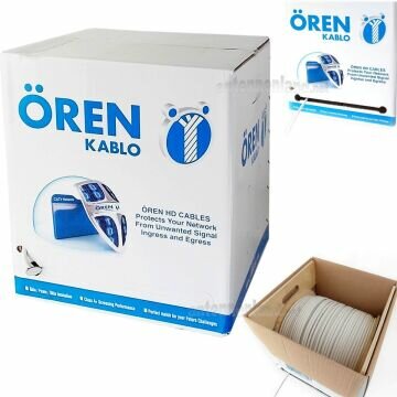 250 m Ören HD 103 (1,0/4,6) PVC weiß, RG6 6,8...