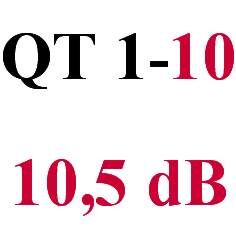 QT 1-10 - XiLine plus 1-fach Abzweiger 10,5 dB, brummentkoppelt
