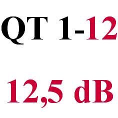 QT 1-12 - XiLine plus 1-fach Abzweiger 12,5 dB, brummentkoppelt