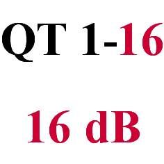 QT 1-16 - XiLine plus 1-fach Abzweiger 16 dB, brummentkoppelt