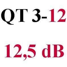 QT 3-12 - XiLine plus 3-fach Abzweiger 12,5 dB, brummentkoppelt