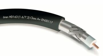 100 m Ören HD 163 (1,6/7,2) RG11 Class A+ 75 Ohm,...
