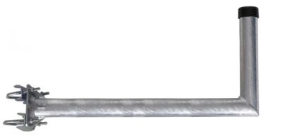 Mastausleger / Geländerhalterung 55 cm, Stahl, Rohr Ø 48 mm