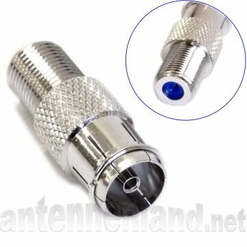 Cabelcon IECF-FF HQ Adapter F-Buchse - IEC-Buchse...