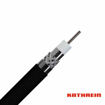 Kathrein LCD 115 A+ Koax Kabel RG6, schwarz, UV-stabil,...
