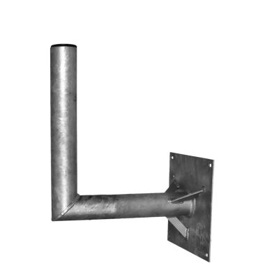 Wandhalter 50 cm, Rohr Ø 60x2 mm, feuerverzinkter Stahl, sehr stabil