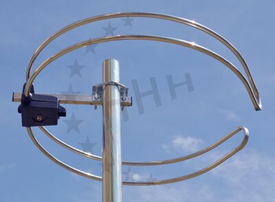 3H-FM-1R - UKW Ringdipol / FM-Antenne 1 Element  mit F-Anschluss