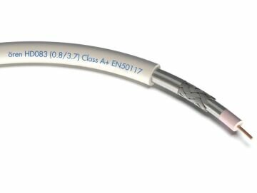 Meterware Ören HD 083 (0,8/3,7) PVC RG59 5,8 mm...