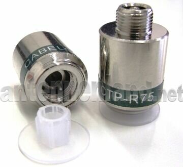 Cabelcon CTP-R75 Diebstahlsicherer Abschlusswiderstand 75...